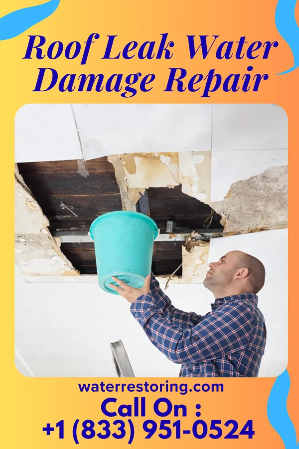 Roof Leak Water Damage Repair in Hurontown, MI